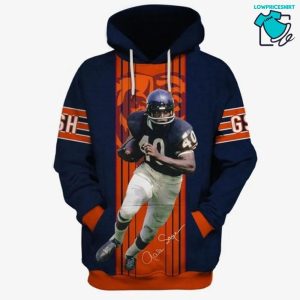 Chicago Bears Gale Sayers NFL Gifts Limited Design 3D Hoodie All Over Printed Ver 01