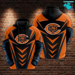 Chicago Bears NFL Gifts For Fan Limited Design All Over Print 3D Hoodie 10