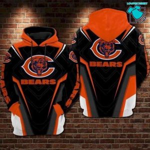Chicago Bears NFL Gifts For Fan Limited Design All Over Print 3D Hoodie 77