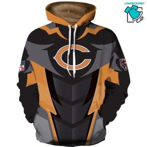 Chicago Bears NFL Gifts Limited Design 3D Hoodie All Over Printed Ver 03
