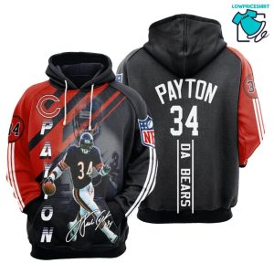 Chicago Bears Walter Payton NFL Gifts Limited Design All Over Print 3D Hoodie