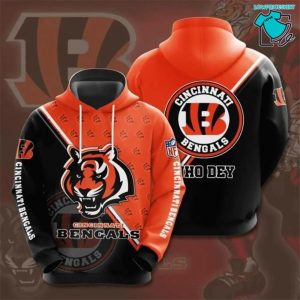 Cincinnati Bengals NFL Gifts For Fan Limited Design 3D Hoodie All Over Printed V003