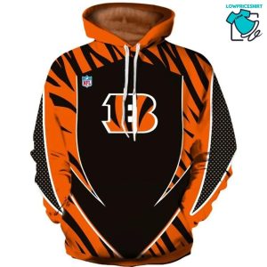 Cincinnati Bengals NFL Gifts For Fan Limited Design 3D Hoodie All Over Printed V011