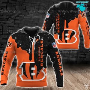 Cincinnati Bengals Star Sky NFL Gifts For Fan Limited Design 3D Hoodie All Over Printed