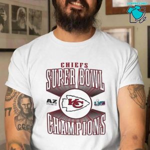 Kansas City Chiefs Nfl Super Bowl Lvii Champions 2023 White Tshirt