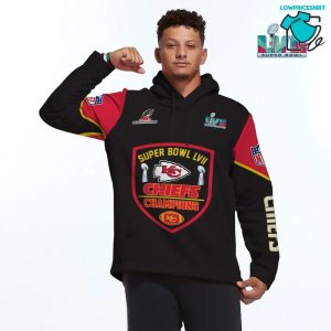 Patrick Mahomes 15 2023 Super Bowl Champions Kansas City Chiefs Super Bowl Champion 2023 Unisex 3D Hoodie