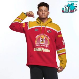 Patrick Mahomes 15 Chiefs Team Kansas City Chiefs Super Bowl Champion 2023 Unisex 3D Hoodie
