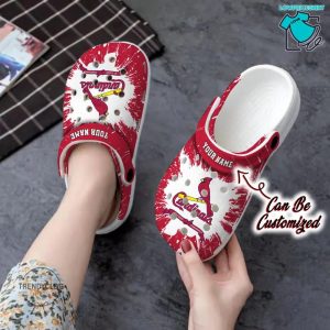 Baseball Classic Clogs Shoes Personalized Stl Cardinals Team Crocs Clog Shoes
