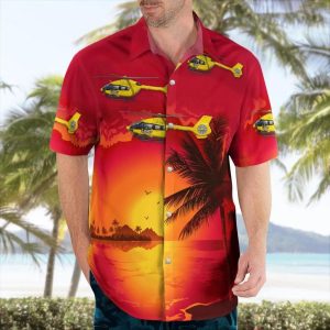 Airbus Helicopters Ec-145t-2 (bk-117d-2) G-emss Cheap Hawaiian Shirt