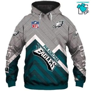 Football Fans Philadelphia Eagles, 3D Hoodie NFL Gift Ideas For Football Fans