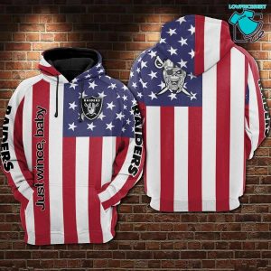 Oakland Raiders Football Flag American Oakland Raiders Oakland Raiders, 3D Hoodie NFL Gift Ideas For Football Fans