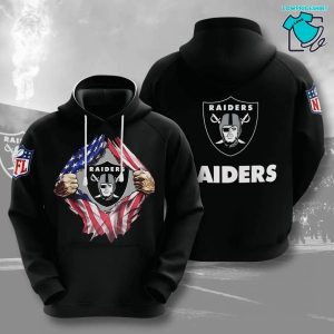 Oakland Raiders Oakland Raiders Oakland Raiders, 3D Hoodie NFL Gift Ideas For Football Fans