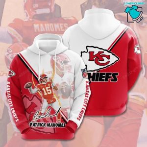 Patrick Mahomes Kansas City Chiefs Football, 3D Hoodie NFL Gift Ideas For Football Fans