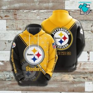 Pittsburgh Steelers – Fashion, 3D Hoodie NFL Gift Ideas For Football Fans