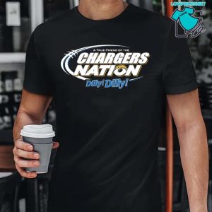 Bud Light Dilly Dilly A True Friend Of The Chargers Nation T-Shirt