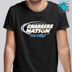 Bud Light Dilly Dilly A True Friend Of The Chargers Nation T-Shirt