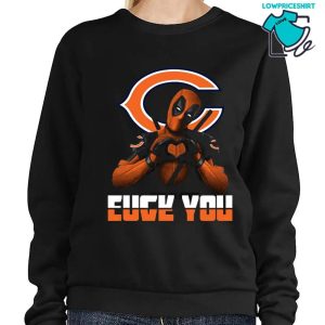 Chicago Bears X Deadpool Fuck You And Love You T-Shirt