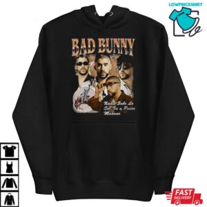 Bad Bunny New Album Nadie Sabe Lo Que Va Pasar Manana T-Shirt 4 Bad Bunny New Album Nadie Sabe Lo Que Va Pasar Manana T Shirt