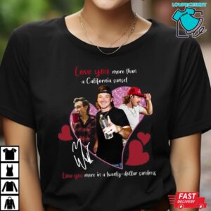 Morgan Wallen Love You More Than A California Sunset T-Shirt 2 Morgan Wallen Love You More Than A California Sunset T Shirt