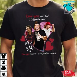 Morgan Wallen Love You More Than A California Sunset T-Shirt 3 Morgan Wallen Love You More Than A California Sunset T Shirt
